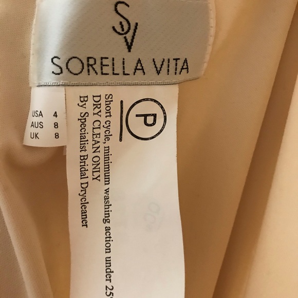 Sorella Vita Champagne Sequin Bridesmaid Dress - Picture 4 of 8